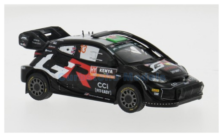 Modelauto 1:43 | IXO-Models RAM937C.22 | Toyota Gazoo Racing GR Yaris Rally1 Hybrid WRC 2024 #33 - E.Evans - S.Martin