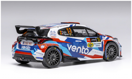 Modelauto 1:43 | IXO-Models RAM960.22 | Toyota GR Yaris Rally | Autostal Duindistel 2024 #11 - F.Loix - P.Tsjoen