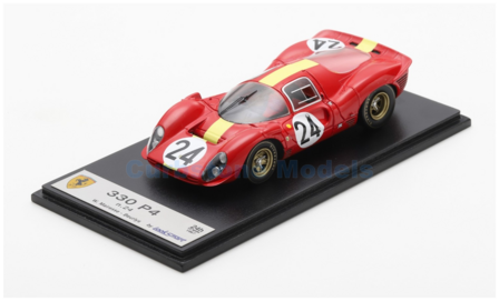 Modelauto 1:43 | Looksmart LSLM159 | Ferrari 412P | Equipe Nationale Belge 1967 #24 - W.Mairesse - J.Beurlys