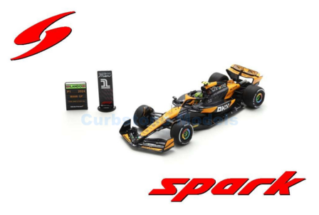 Modelauto 1:43 | Spark S9523 | McLaren F1 MCL38 2024 #4 - L.Norris