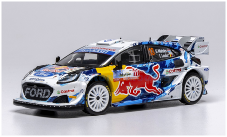 Modelauto 1:43 | IXO-Models RAM968.22 | Ford M-Sport WRT Puma Rally1 2024 #13 - L.Louka - G.Munster