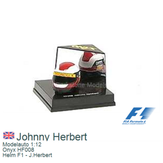 Modelauto 1:12 | Onyx HF008 | Helm F1 - J.Herbert