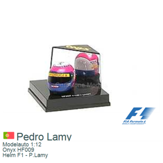 Modelauto 1:12 | Onyx HF009 | Helm F1 - P.Lamy