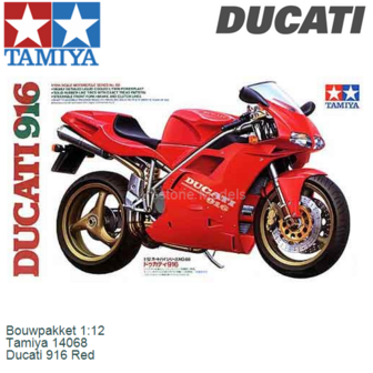 Bouwpakket 1:12 | Tamiya 14068 | Ducati 916 Red