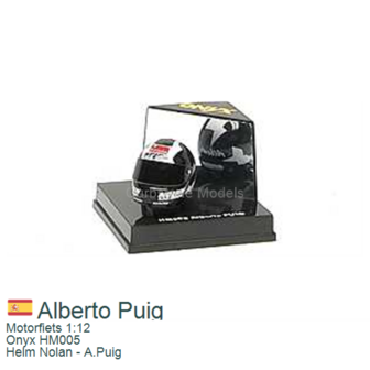 Motorfiets 1:12 | Onyx HM005 | Helm Nolan - A.Puig