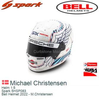 Helm 1:5 | Spark 5HSP083 | Bell Helmet 2022 - M.Christensen