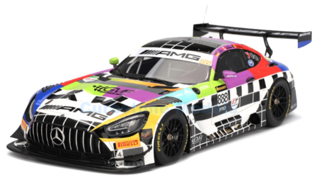 Modelauto 1:18 | Top Speed TS0627 | Mercedes AMG GT3 | GrouppeM 2025 #888 - M.Martin - A.Grenier - M.Engel