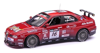 Modelauto 1:43 | M4 Modelcars 7011 | Alfa Romeo 156 GTA 2006 #16 - G.Morbidelli