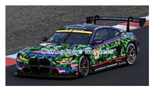Modelauto 1:43 | Spark SGT167 | BMW M Team Studie x CRS M4 GT300 2024 #7 - B.Spengler - N.Kr&uuml;tten - S.Ara