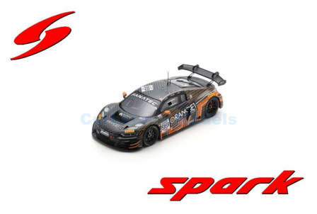Modelauto 1:43 | Spark SB789 | Audi R8 LMS GT3 EVO II | Tresor Attempto Racing 2024 #99 - R.Feller - C.Haase - A.Aka