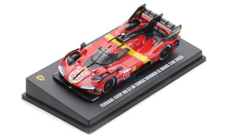 Modelauto 1:64 | Looksmart LS64001LM | Scuderia Ferrari AF-Corse 499P Hypercar 2023 #51 - J.Calado - A.Giovinazzi - A.Pier Guid