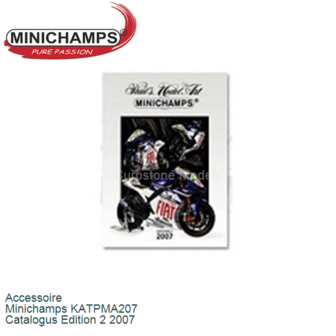 Accessoire  | Minichamps KATPMA207 | Catalogus Edition 2 2007