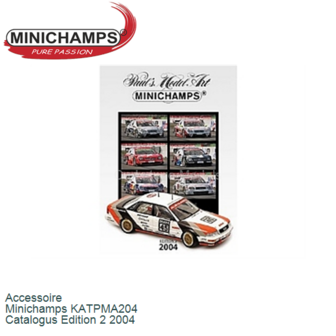 Accessoire  | Minichamps KATPMA204 | Catalogus Edition 2 2004