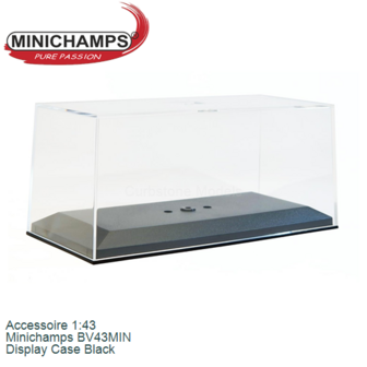 Accessoire 1:43 | Minichamps BV43MIN | Display Case Black