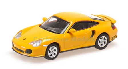 Modelauto 1:87 | Minichamps 870068171 | Porsche 911 Turbo Yellow 2000