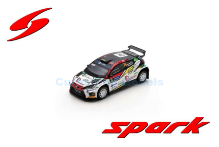 Modelauto 1:43 | Spark S6872 | Toyota Yaris GR Rally2 2024 #26 - M.Heikkila - K.Temonen
