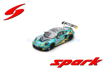 Modelauto 1:43 | Spark SB831 | Porsche 911 GT3 R | HubAuto Racing 2024 #992 - L.Vanthoor - K.Estre - P.Pilet