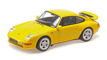 Modelauto 1:18 | Minichamps 155061120 | Porsche 911 Carrera RS (993) Yellow 1994