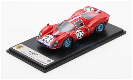 Modelauto 1:43 | Looksmart LSLM158 | Ferrari 412P | Maranello Concessionaires 1967 #23 - R.Attwood - P.Courage
