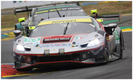 Modelauto 1:43 | Looksmart LSLM194 | Ferrari 296 LMGT3 | VISTA AF-Corse 2025 #54 - T.Flohr - F.Castellacci - D.Rigon