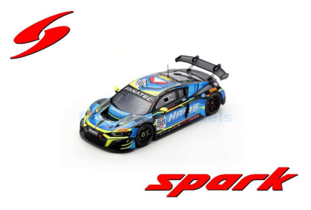 Modelauto 1:43 | Spark SB835 | Audi R8 LMS GT3 EVO II | Haas RT 2024 #38 - B.Schumacher - O.Bertels  - A.Fumal - J.Adomavicius