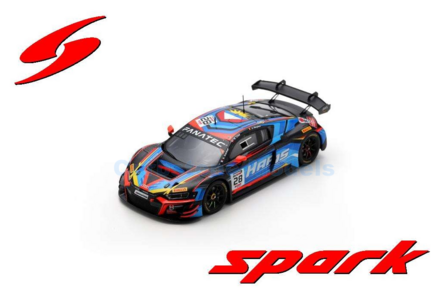 Modelauto 1:43 | Spark SB823 | Audi R8 LMS GT3 EVO II | Haas RT 2024 #28 - J.Heylen - D.Lind - S.Gachet