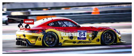 Modelauto 1:43 | Spark S6332 | Mercedes AMG GT3 | Team Suisse 2022 #54 - Y.Mettler