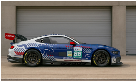 Modelauto 1:43 | Spark 25LM88 | Ford Mustang LMGT3 | Proton Competition 2025 #88 - S.Gattuso - G.Levorato - D.Olsen