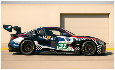 Modelauto 1:43 | Spark 25LM31 | BMW M4 GT3 Evo LMGT3 | The Bend Team WRT 2025 #31 - Y.Shahin - A.Farfus - T.Boguslavskiy