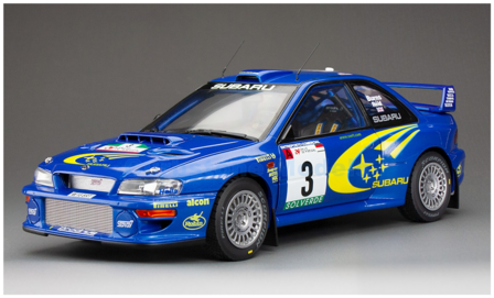 Modelauto 1:18 | Sunstar 5751 | Subaru World Rally Team Impreza S6 WRC-00 2000 #3 - R.Burns - R.Reid