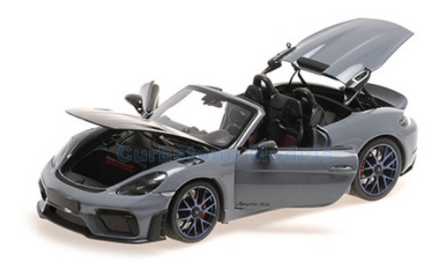 Modelauto 1:18 | Minichamps 110063130 | Porsche Spyder RS Grijs 2024