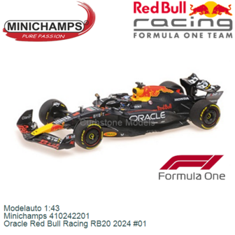 Modelauto 1:43 | Minichamps 410242201 | Oracle Red Bull Racing RB20 2024 #01