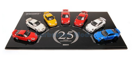 Modelauto 1:43 | Minichamps 412067025 | Porsche 911 GT3 Set ( 7 cars)