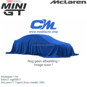 Modelauto 1:64 | MiniGT mgt00817 | McLaren F1 Yquem Bruin metallic 1993