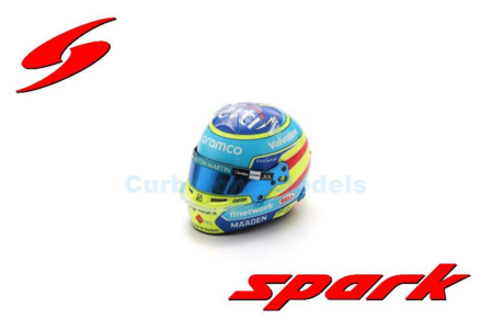 Helm 1:5 | Spark 5HF192 | Bell Helmet | Aston Martin Aramco Formula One Team 2025 #14 - F.Alonso