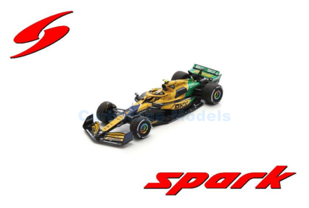 Modelauto 1:43 | Spark S9538 | McLaren Formula One Team MCL38 2024 #4 - L.Norris