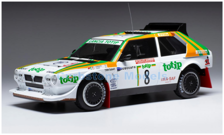 Modelauto 1:18 | IXO-Models 18RMC133.22 | Martini Lancia Delta S4 WRC 1986 #8 - G.Cerri
