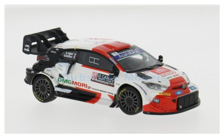 Modelauto 1:43 | Bburago 18-38310 | Toyota Gazoo WRT Yaris GR WRC 2021 #33 - E.Evans - S.Martin