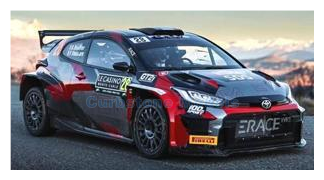 Modelauto 1:43 | Spark S6863 | Toyota Yaris GR Rally2 | Burton Racing 2024 #2 - B.Bouffier - F.Vauclare