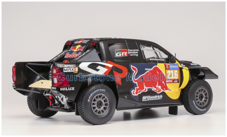 Modelauto 1:18 | IXO-Models 18RMC238B.22 | Toyota Gazoo Racing GR DKR Hilux EVO 2024 #216 - D.Zenz  - S.Quintero