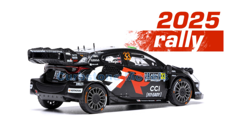 Modelauto 1:43 | IXO-Models RAM972B.22 | Toyota Gazoo Racing WRT GR Yaris Rally1 2025 #33 - E.Evans - S.Martin