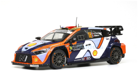 Modelauto 1:18 | IXO-Models 18RMC230A.22 | Hyundai Shell Mobis World Rally Team i20 N Rally1 2025 #16 - A.Fourmaux - A.Coria