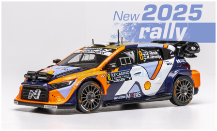 Modelauto 1:43 | IXO-Models RAM973B.22 | Hyundai Shell Mobis World Rally Team i20 N Rally1 2025 #8 - O.T&auml;nak - M.J&auml;rv
