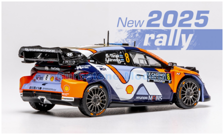 Modelauto 1:43 | IXO-Models RAM973B.22 | Hyundai Shell Mobis World Rally Team i20 N Rally1 2025 #8 - O.T&auml;nak - M.J&auml;rv