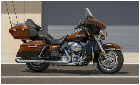 Motorfiets 1:18 | Maisto 20-21912BROWN | Harley Davidson FLHTK Electra Glide Ultra Limited Brown 2013