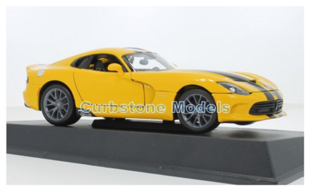 Modelauto 1:18 | Maisto 31128YELLOW | Dodge Viper SRT GTS Yellow 2013