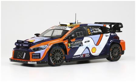 Modelauto 1:18 | IXO-Models 18RMC230B.22 | Hyundai Shell Mobis World Rally Team i20 N Rally1 2025 #8 - O.T&auml;nak - M.J&auml;