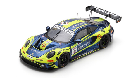 Modelauto 1:43 | Spark SB786 | Porsche 911 GT3 R | Rutronik Racing 2024 #96 - P.Niederhauser - S.Muller - J.Andlauer