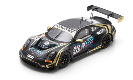 Modelauto 1:43 | Spark SB830 | Porsche 911 GT3 R | Schumacher CLRT 2024 #22 - L.Heinrich - D.Boccolacci - A.G&uuml;ven