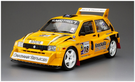 Modelauto 1:18 | Sunstar 5547 | MG Metro 6R4 | CA1 Sport Team 2010 #18 - D.Bogie - E.Sherry 